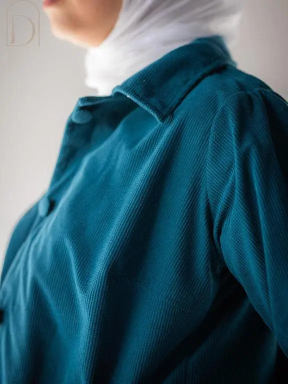 Velvet biscuit jacket