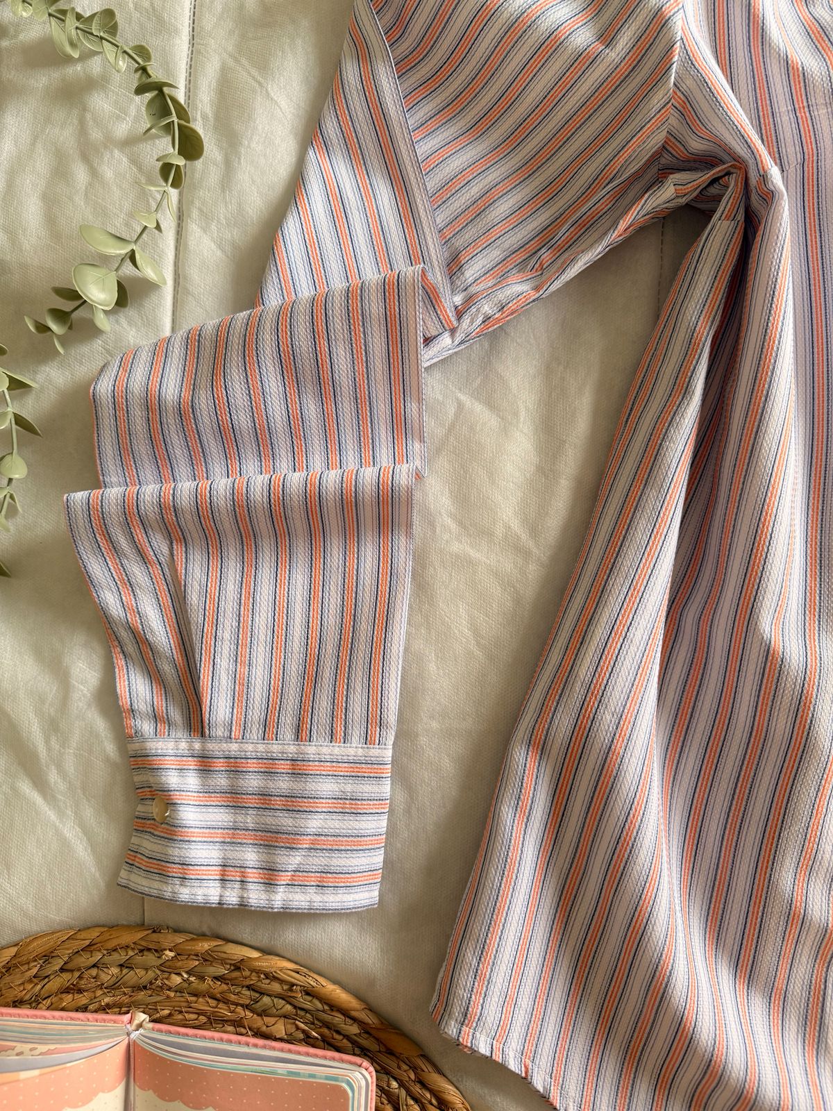 striped cotton shirt