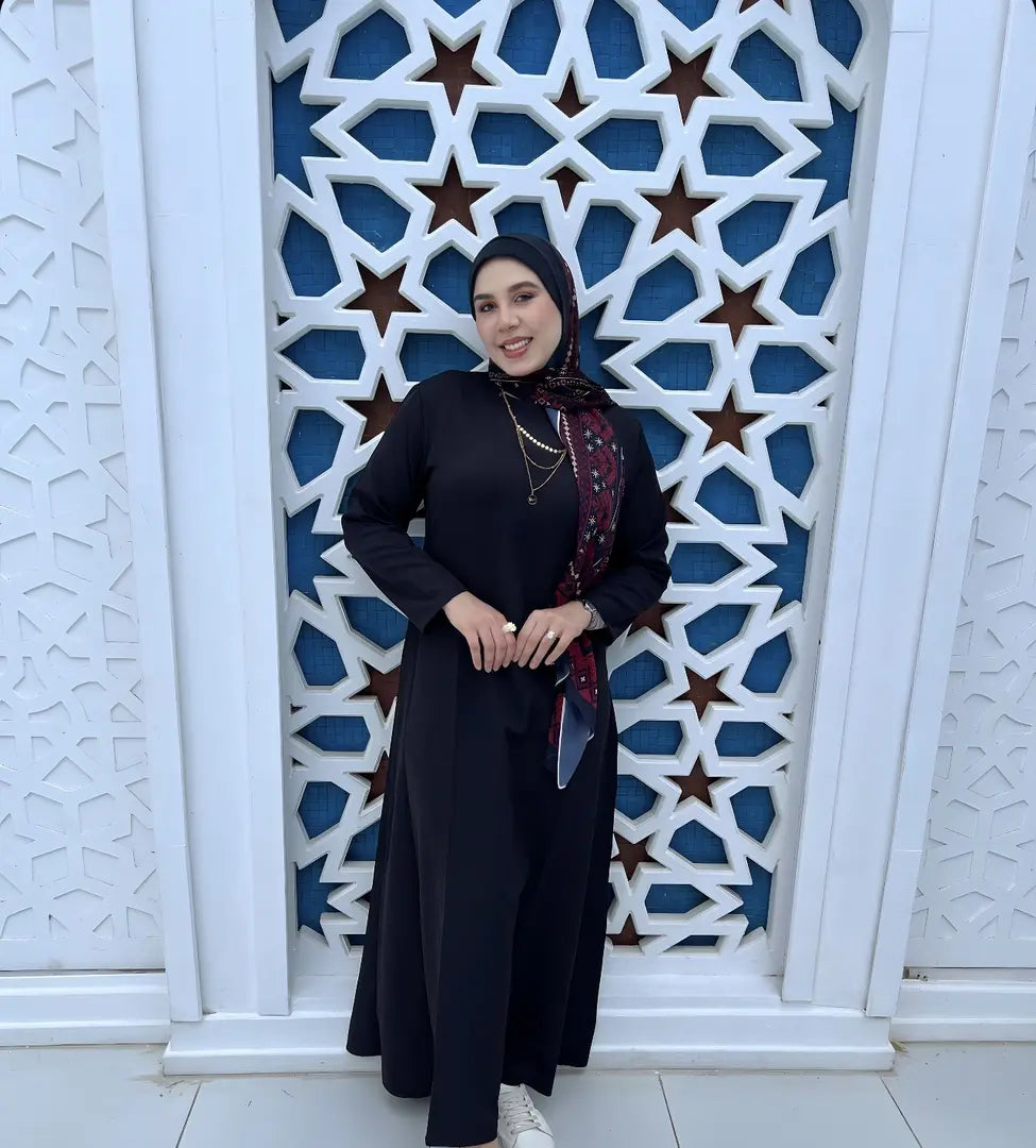 black Cloche Basic Dress