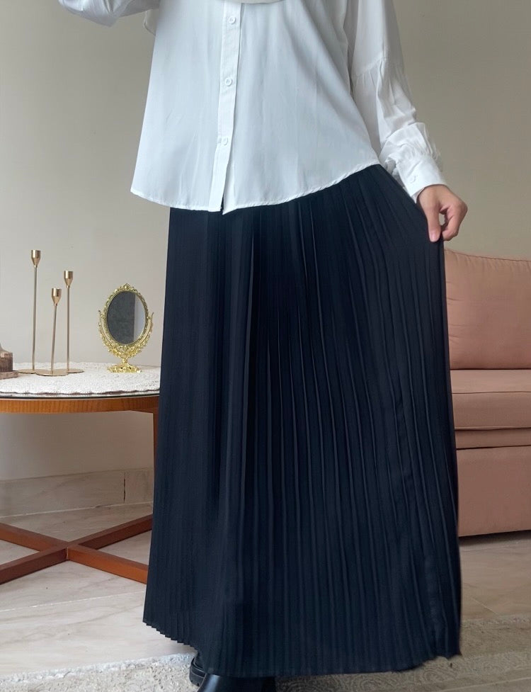 Pleated Maxi Skirt (Plissé)