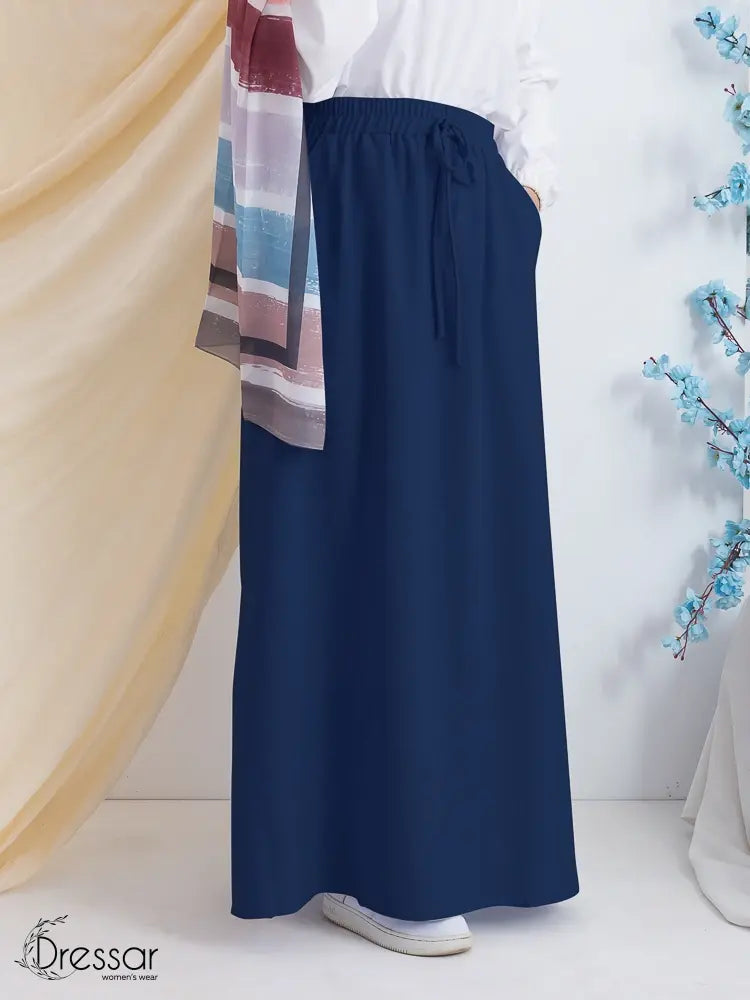 Navy pocket Skirt