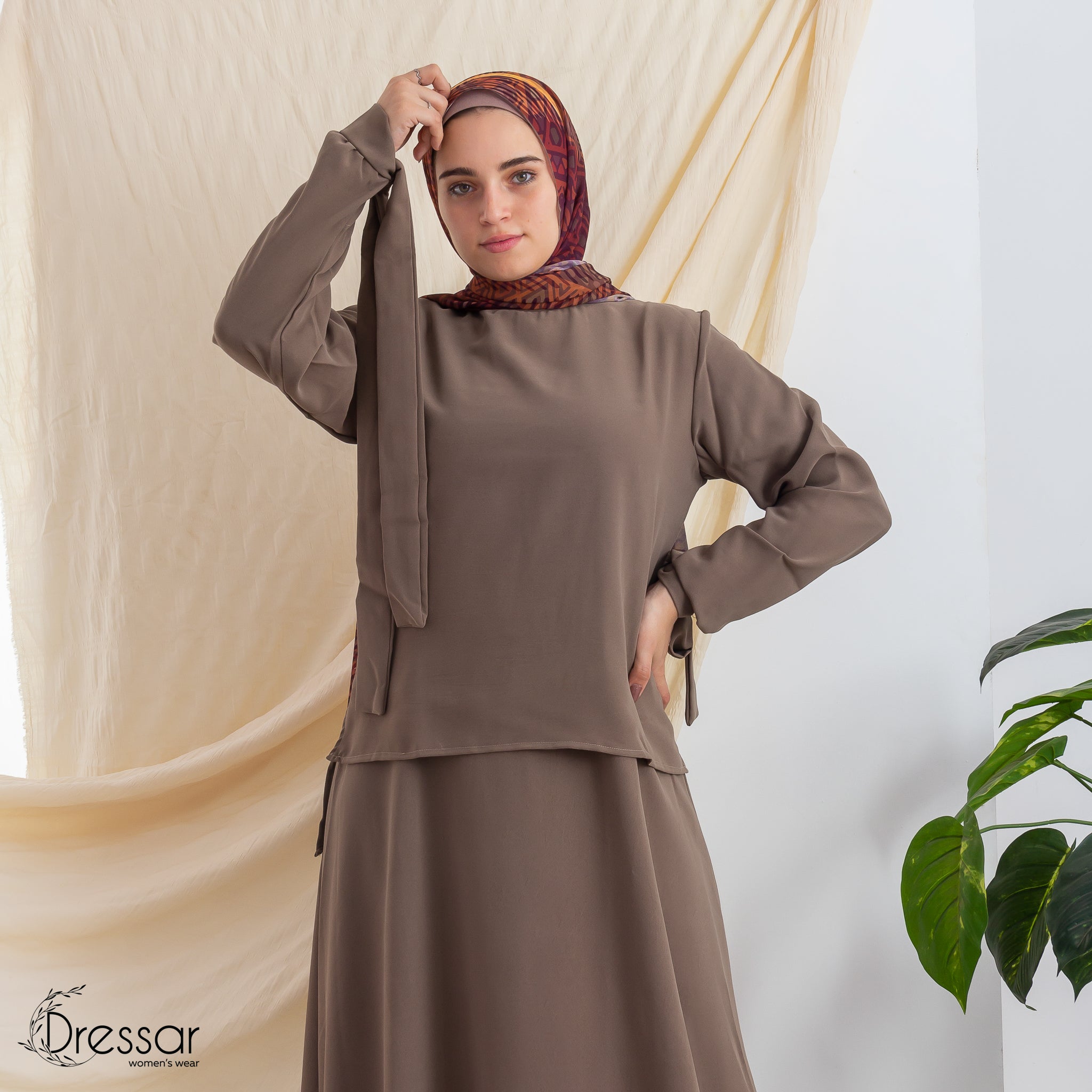Gida Brown suit