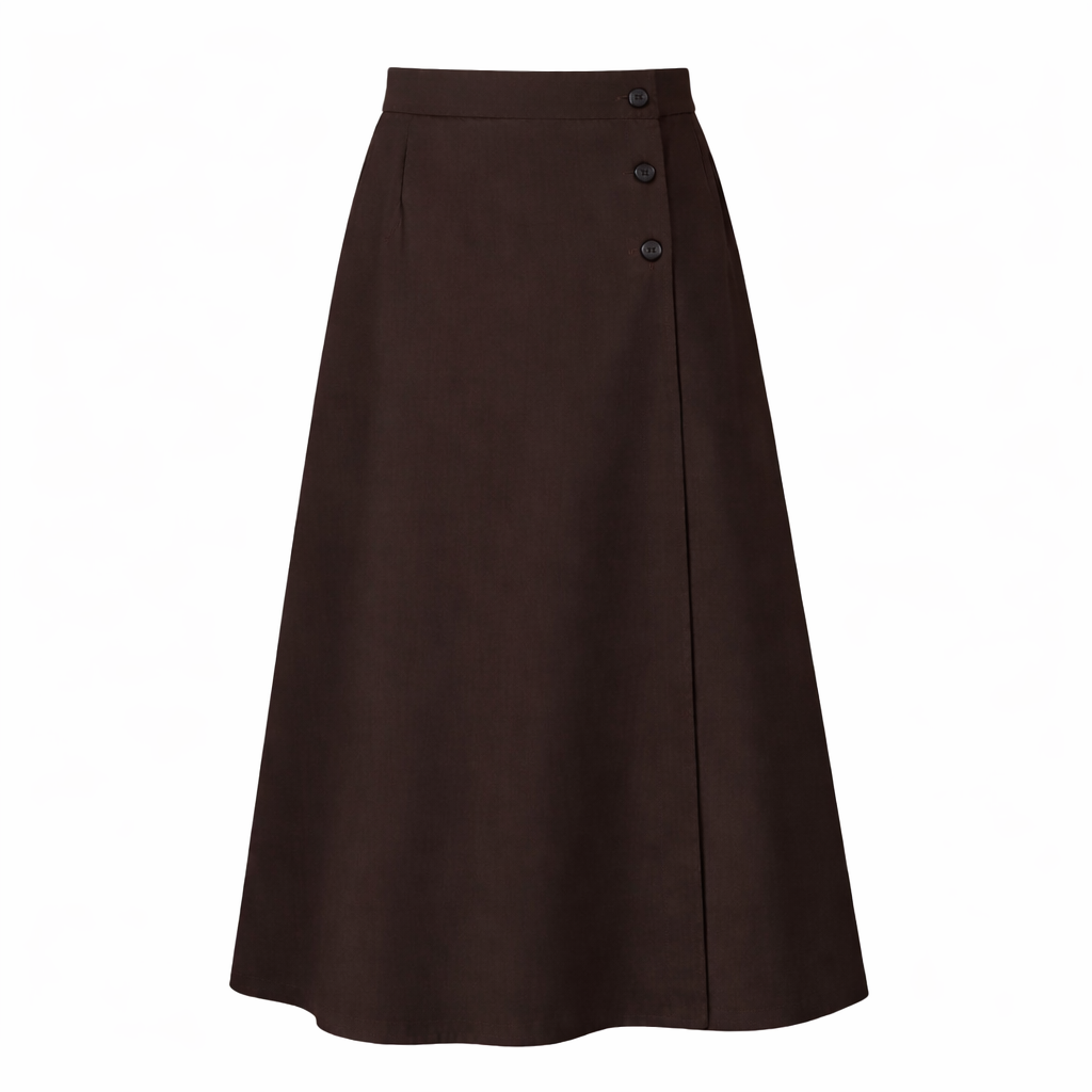 Smoothie Wrap Skirt | جيبة سموزي بلفّة أمامية