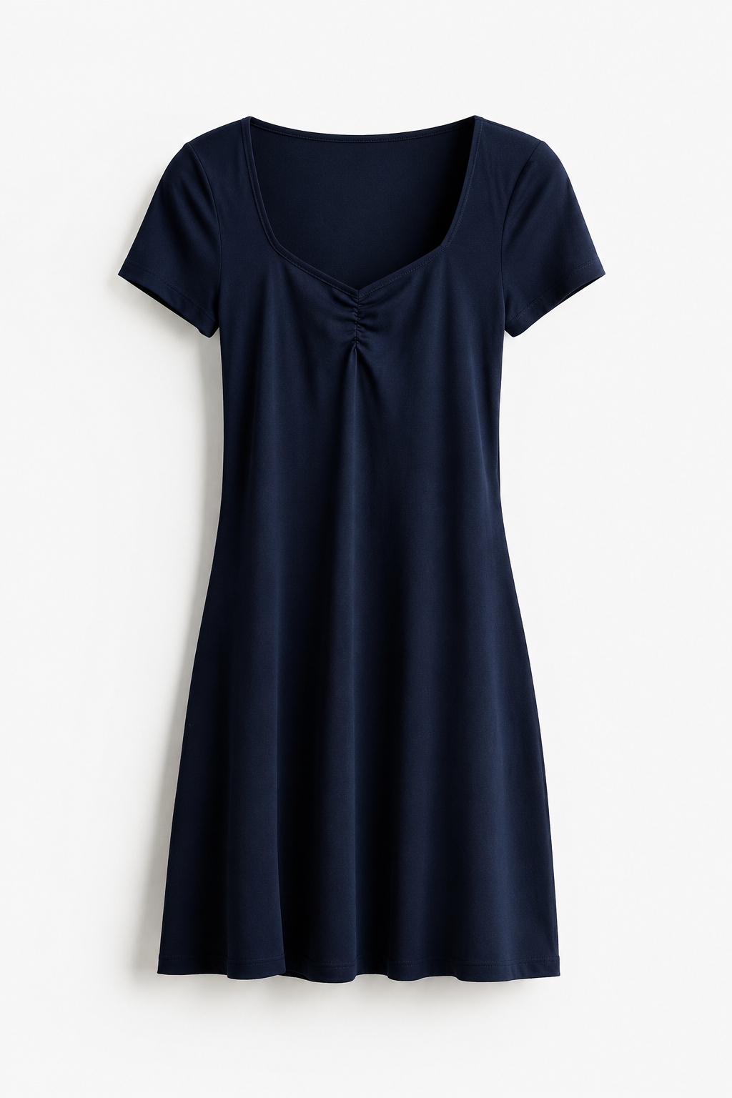 Short Sleeve Chemise Dress