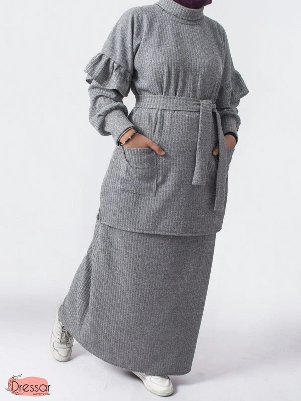 full gray fantastic suit