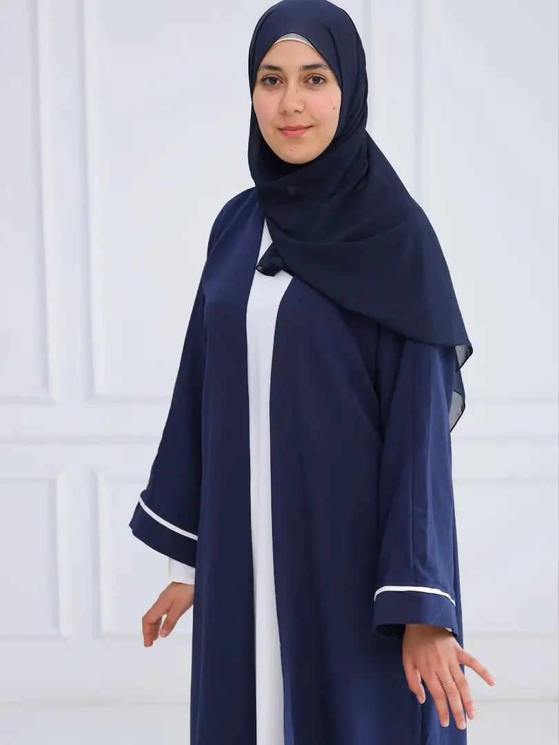 navy blue abaya