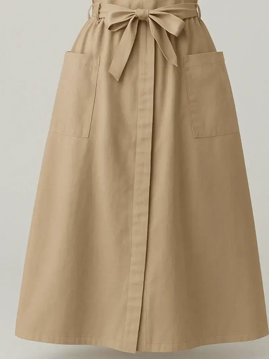 Evy Gabardine Skirt