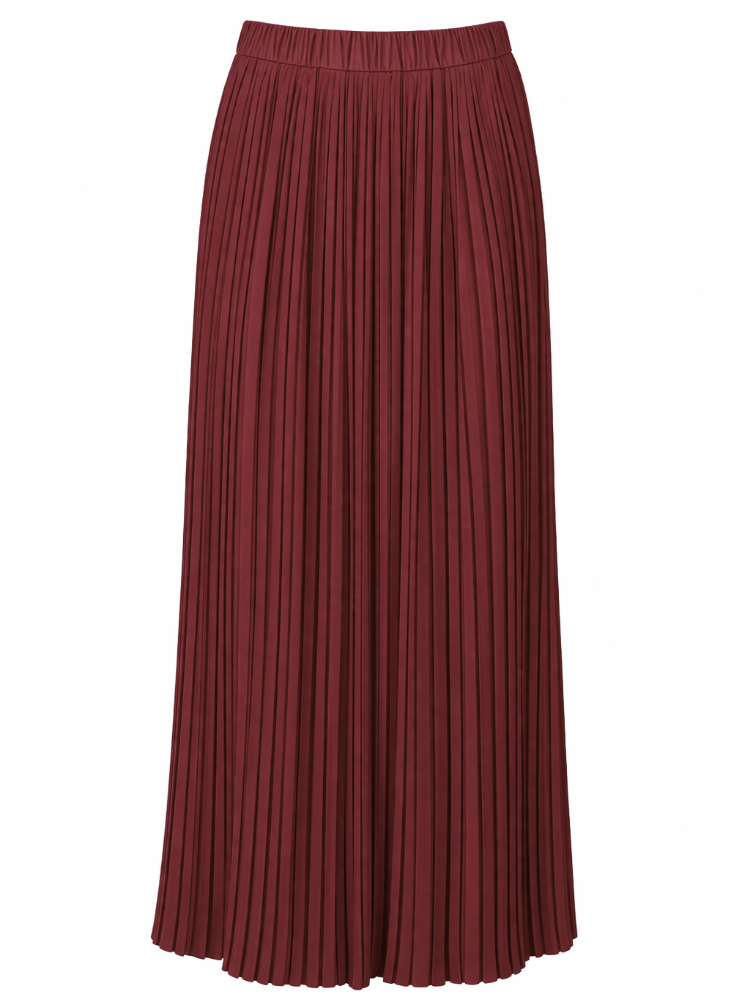 Pleated Maxi Skirt (Plissé)