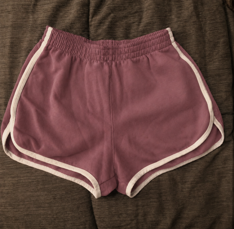 Kashmir Homewear Shorts with a Side Slit | شورت بيتي كشمير بفتحة جانبية