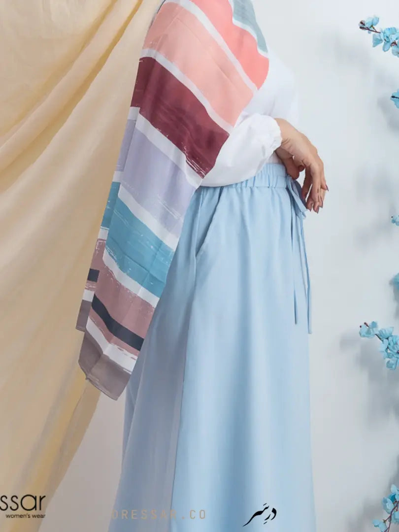 Baby Blue pocket Skirt