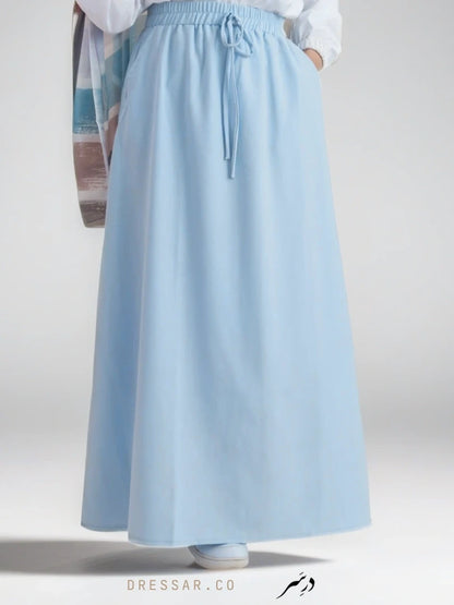 Baby Blue pocket Skirt