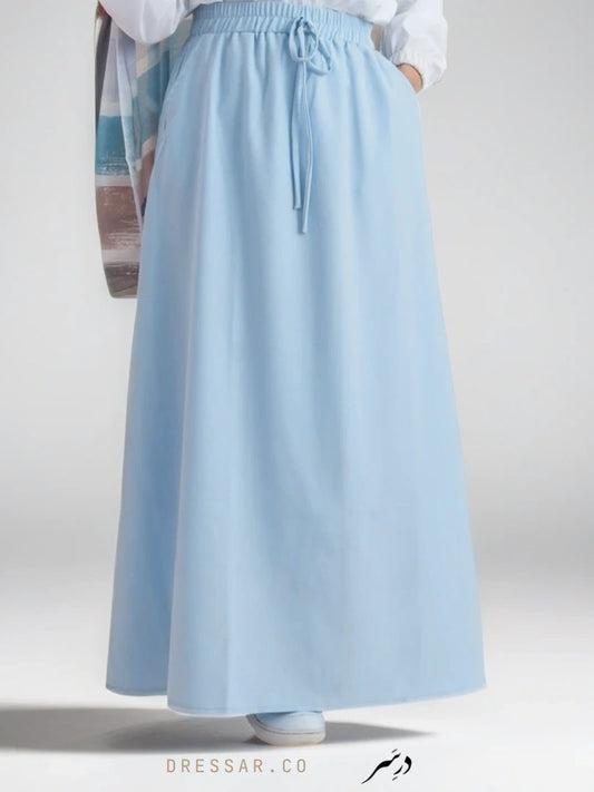Baby Blue pocket Skirt