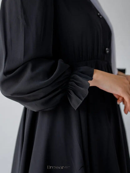 Black long blouse