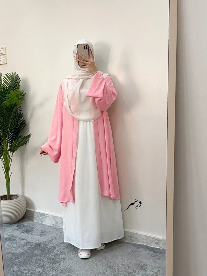 Short  Kimono with wide sleeve