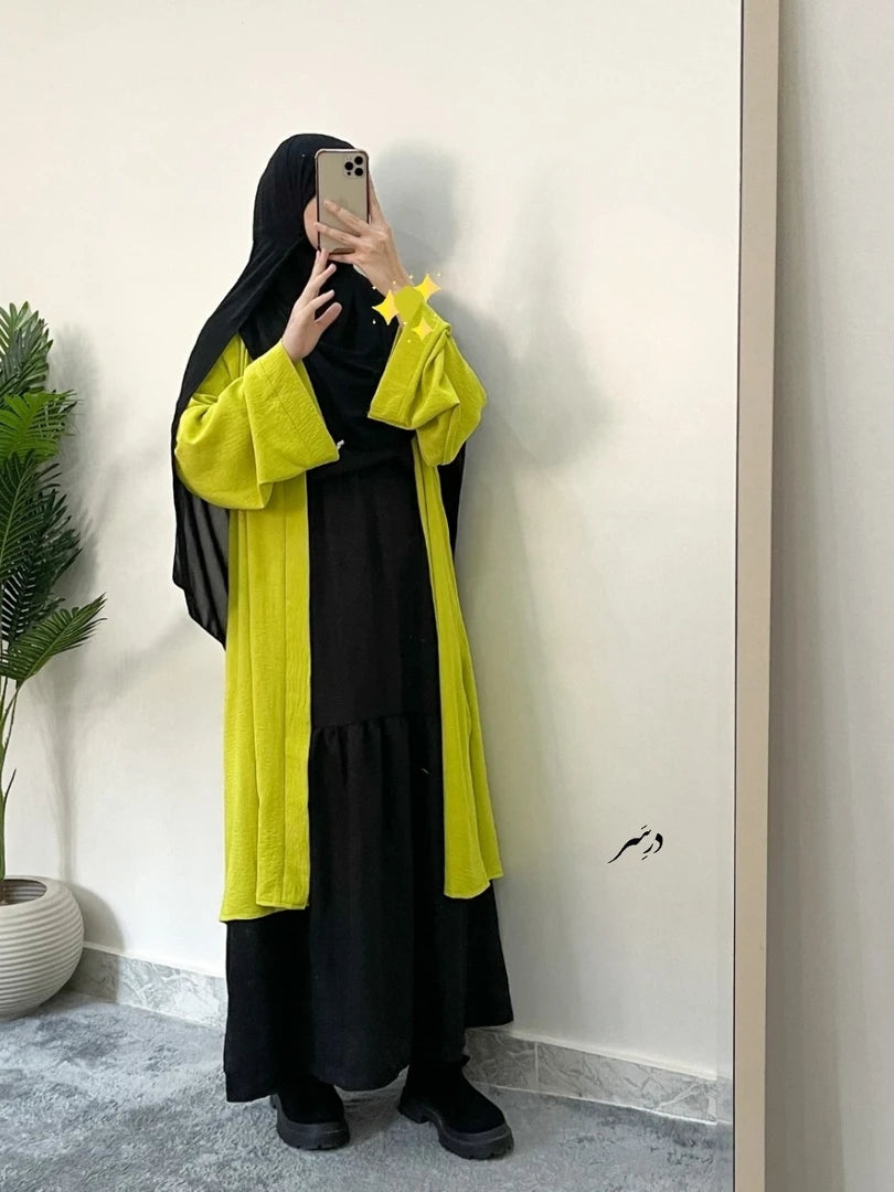 Short  Kimono with wide sleeve