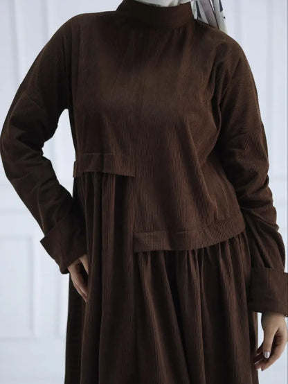 Ribbed dress