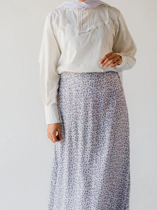 White with  joubert blouse