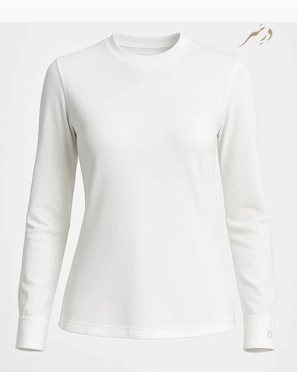 Off-White Undershirt with chemise Sleeves