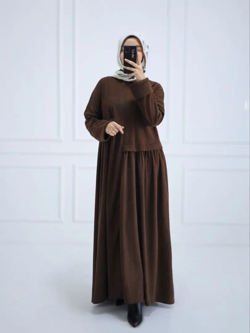 Ribbed dress