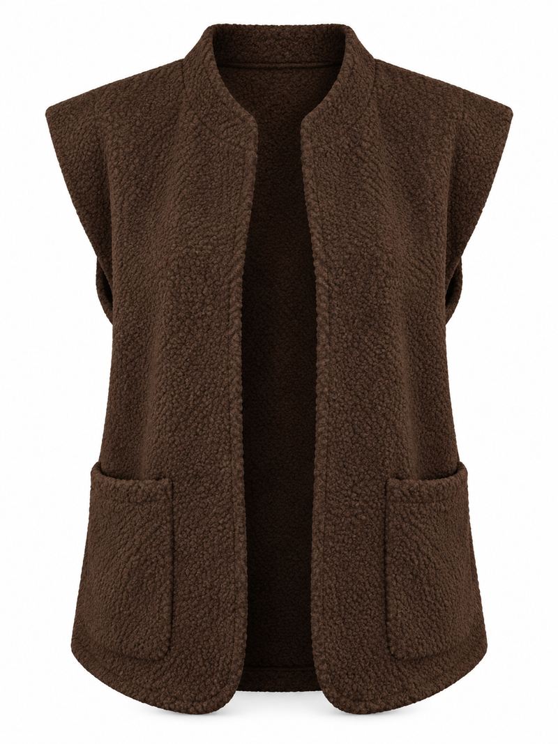 Teddy Vest with Pockets