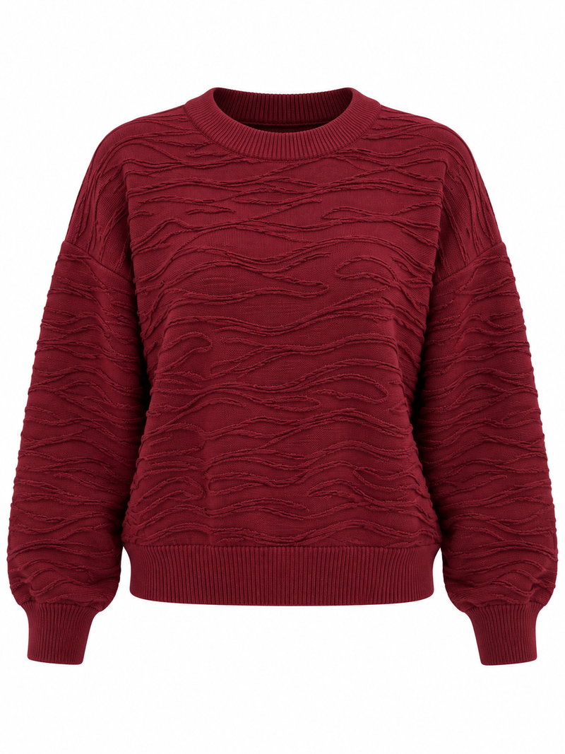 Wave Texture Sweater