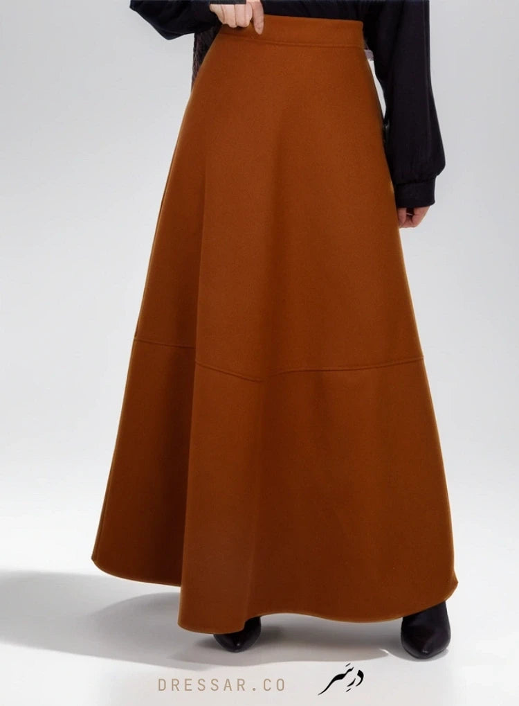 Half cloche camaly winter skirt