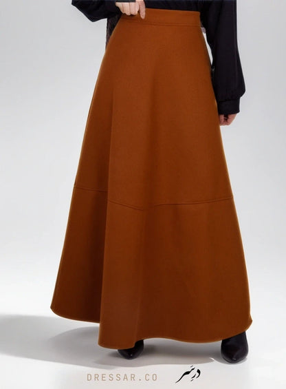 Half cloche camaly winter skirt