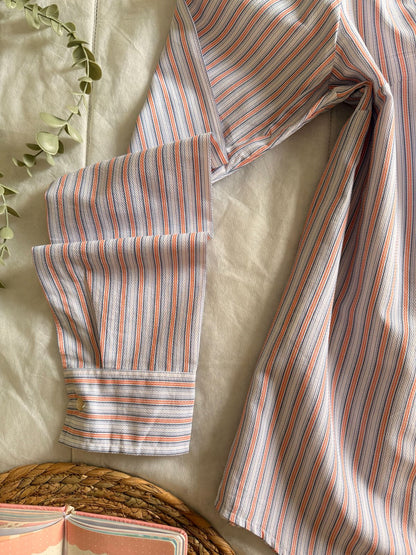 striped cotton shirt
