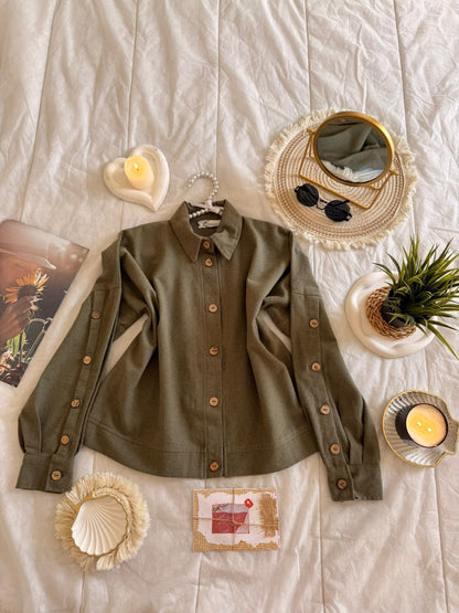 Olive shirt