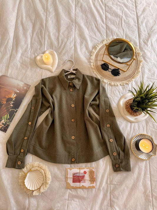 Olive shirt