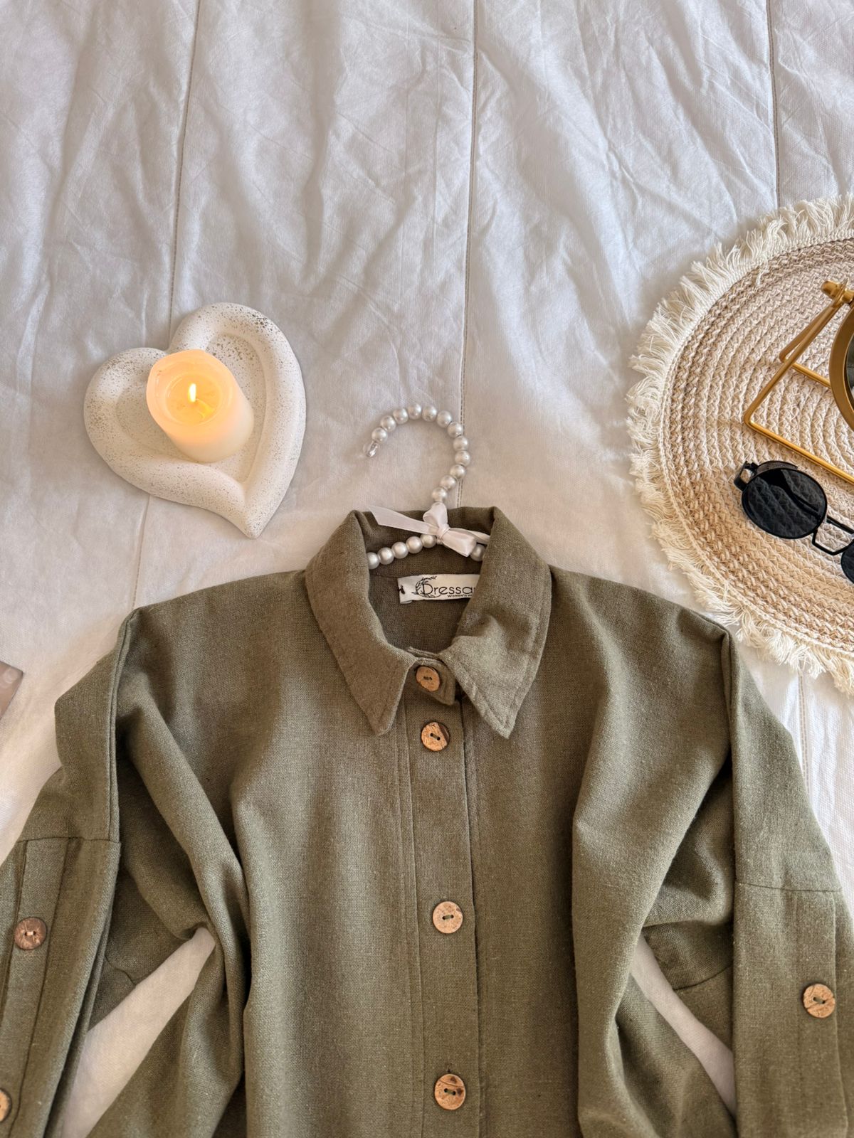 Olive shirt