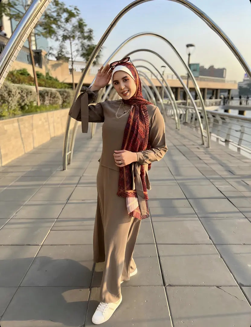 Gida Brown suit