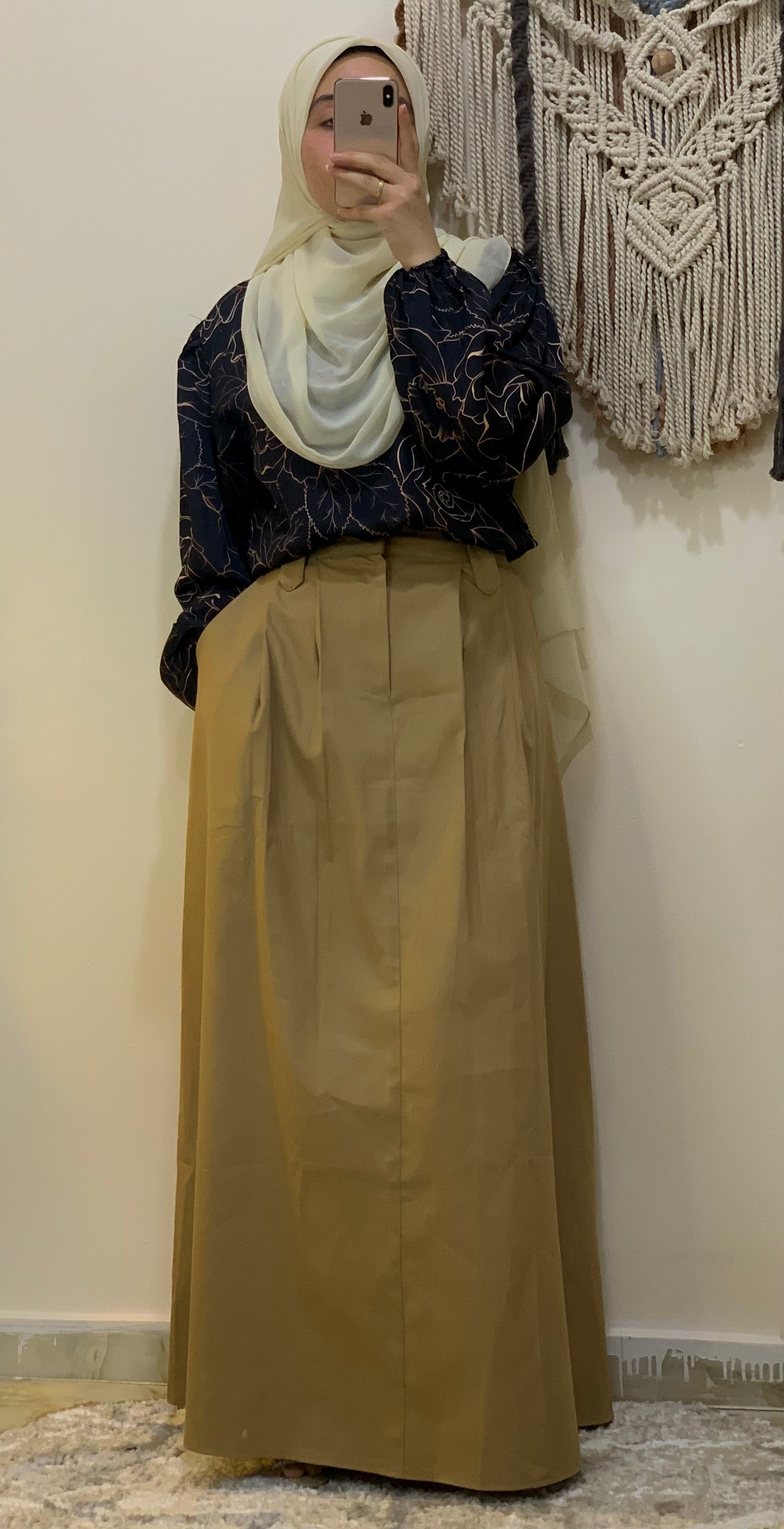 Pleated skirt