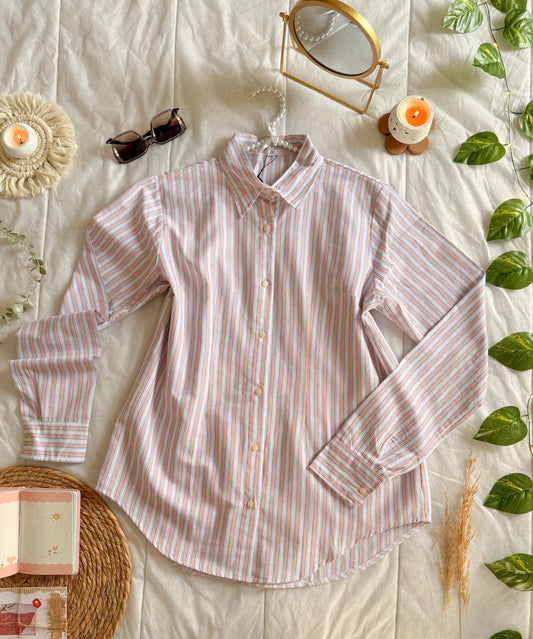striped cotton shirt