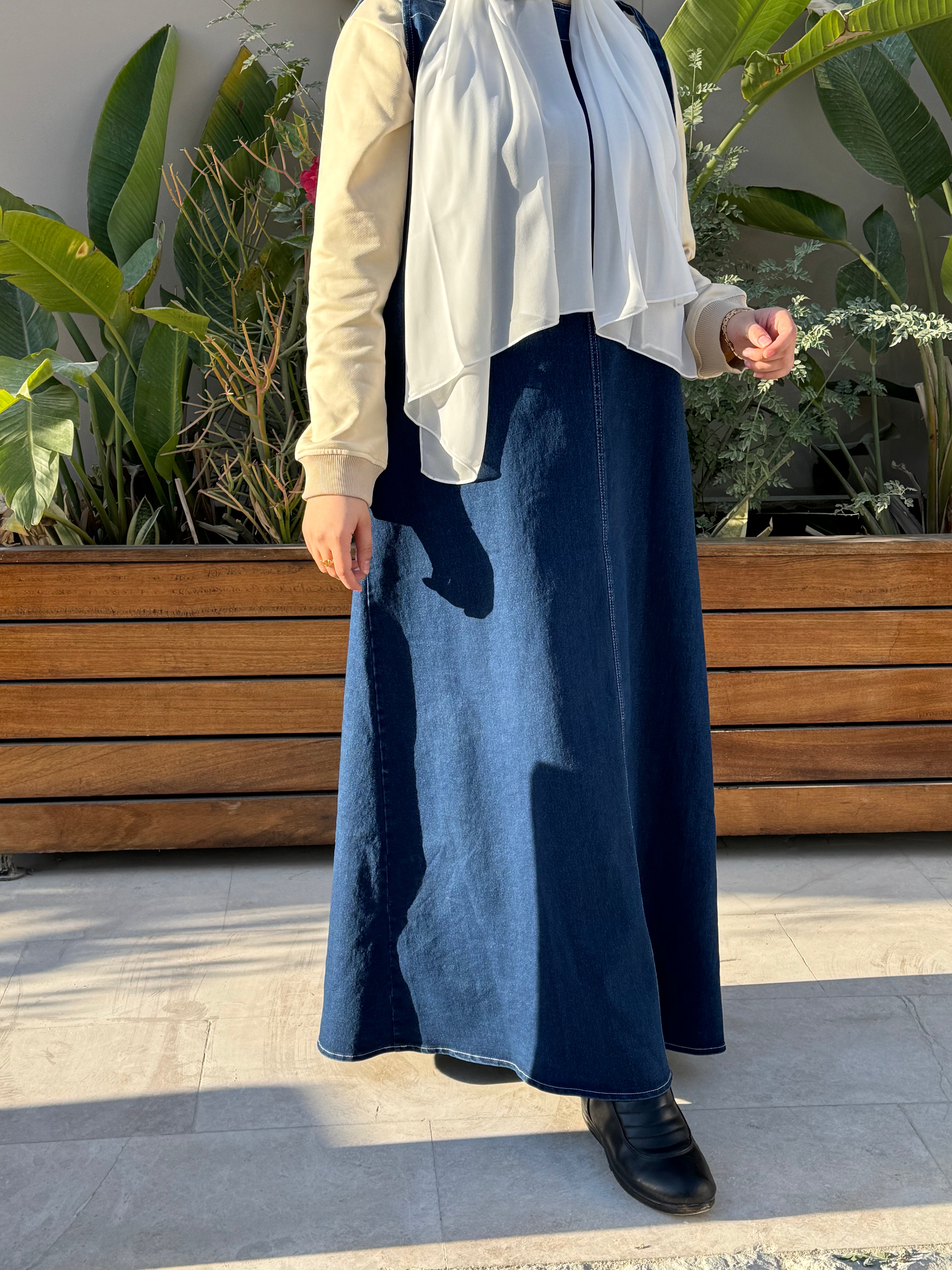 Denim dress