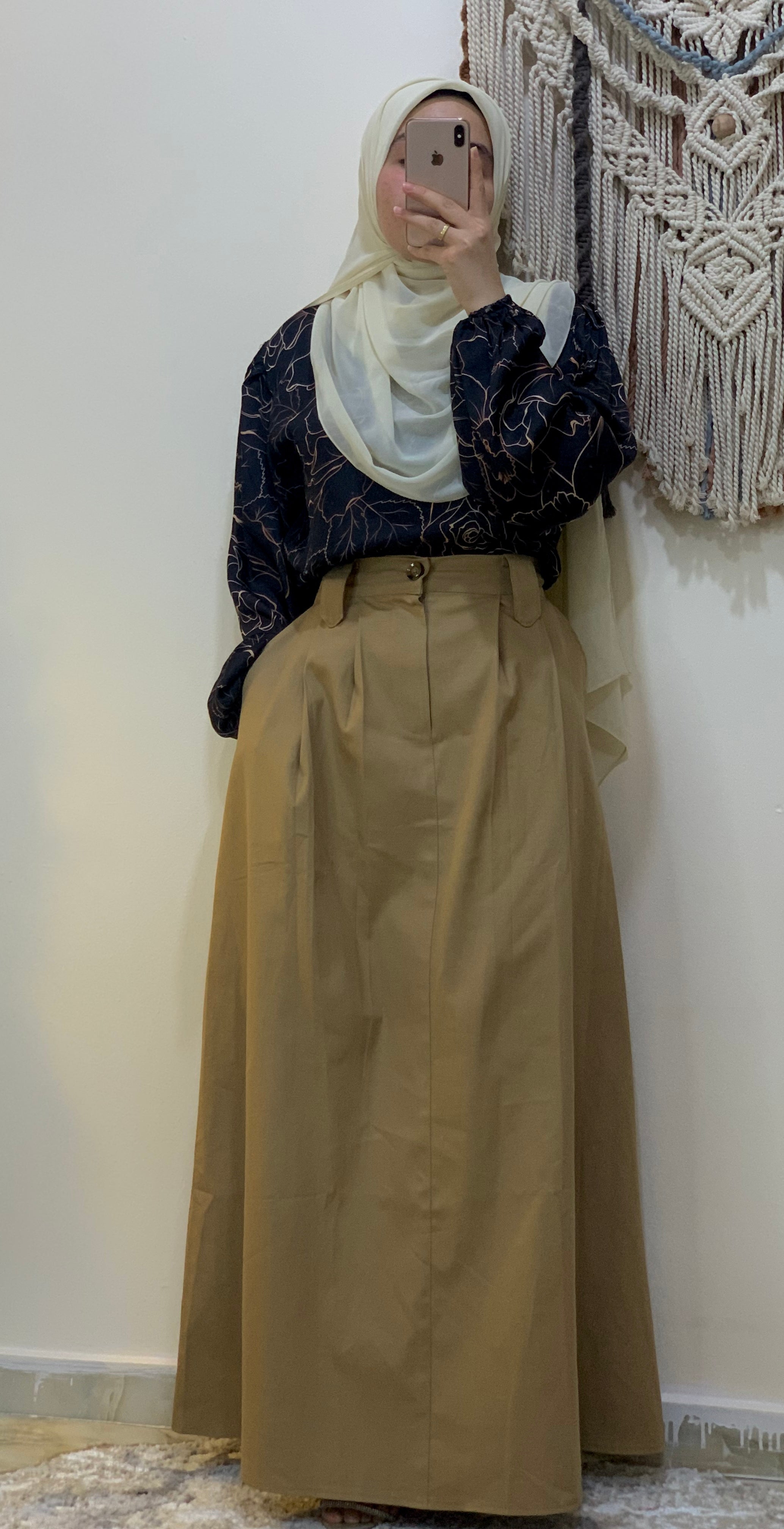 Pleated skirt