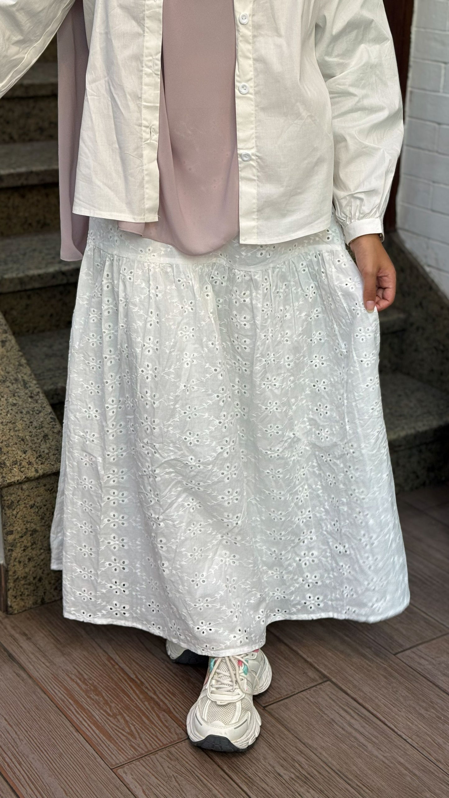 Tiered Joubert Skirt | جيبة جوبير بطبقات