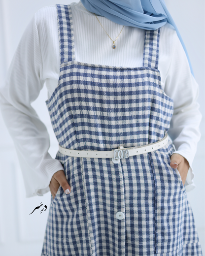 فستان مخطط