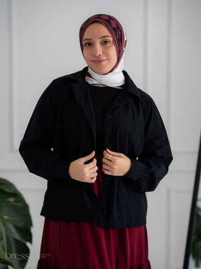 سترة بسكويت مخملية