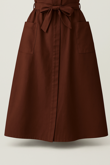 Evy Gabardine Skirt