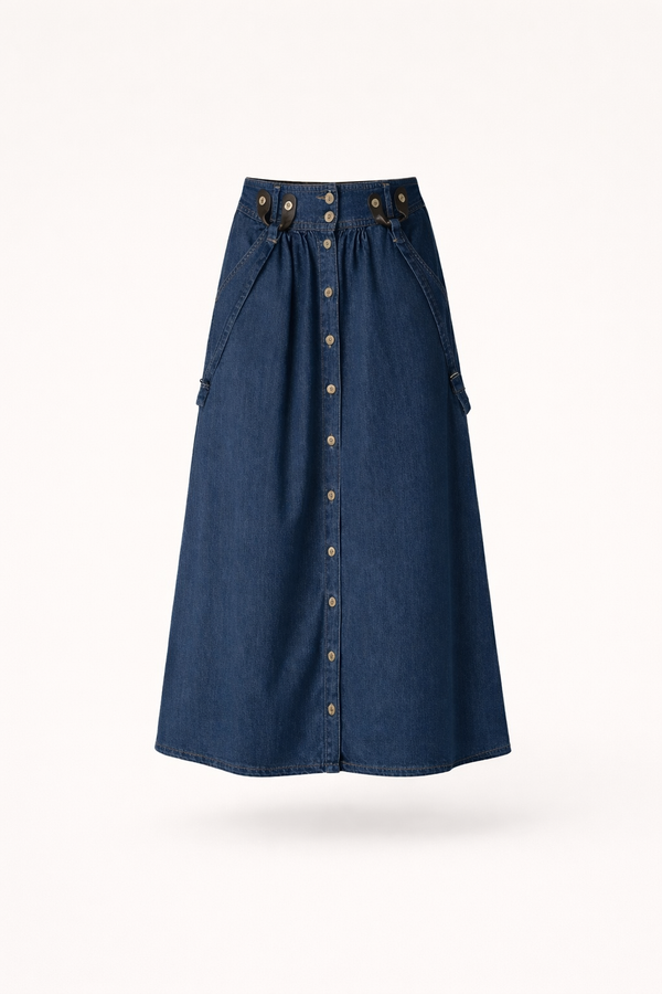 Cupra Denim Skirt | جيبة كوبرا جينز