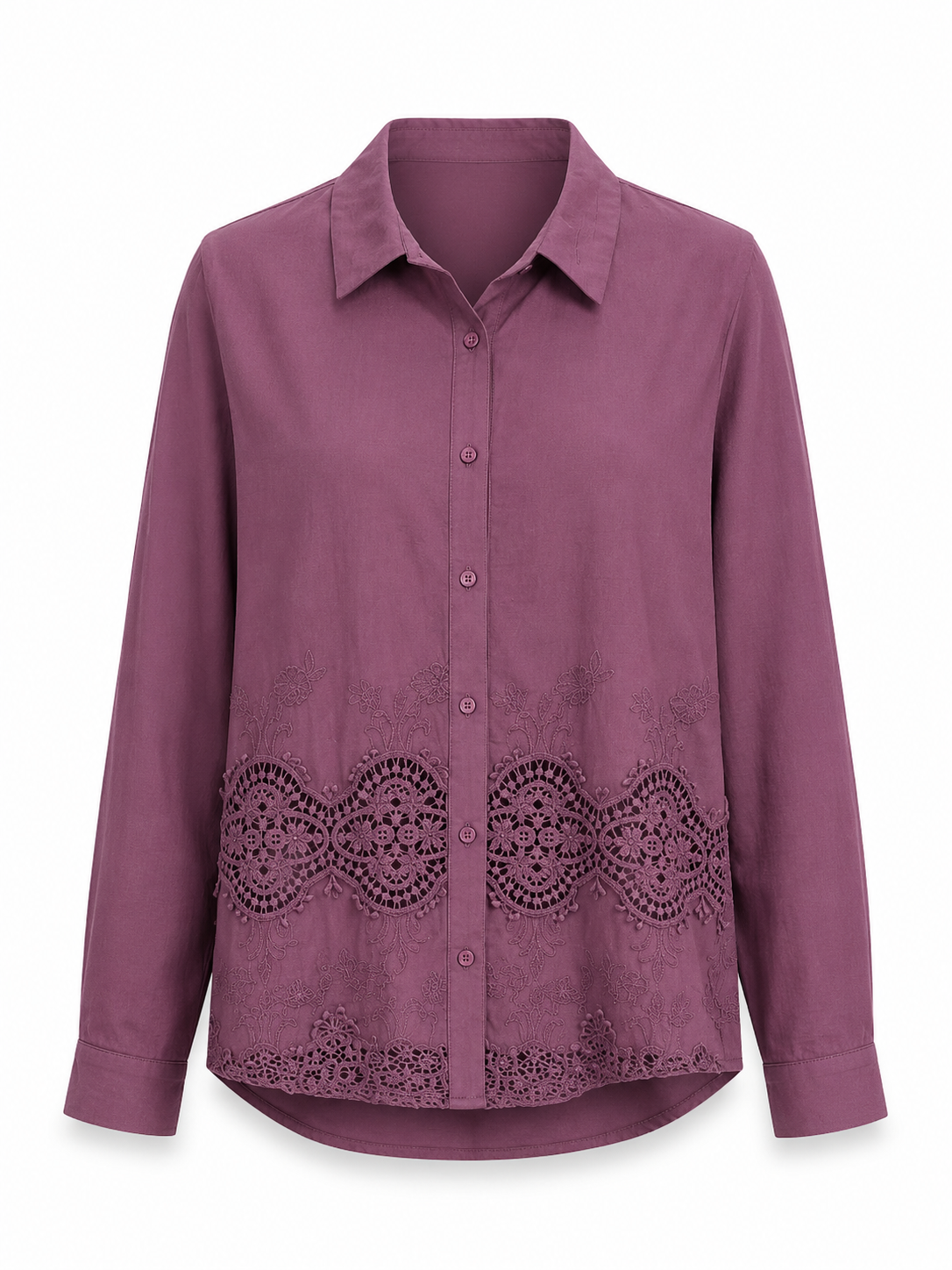 Satin blouse with a bow print on the chest
