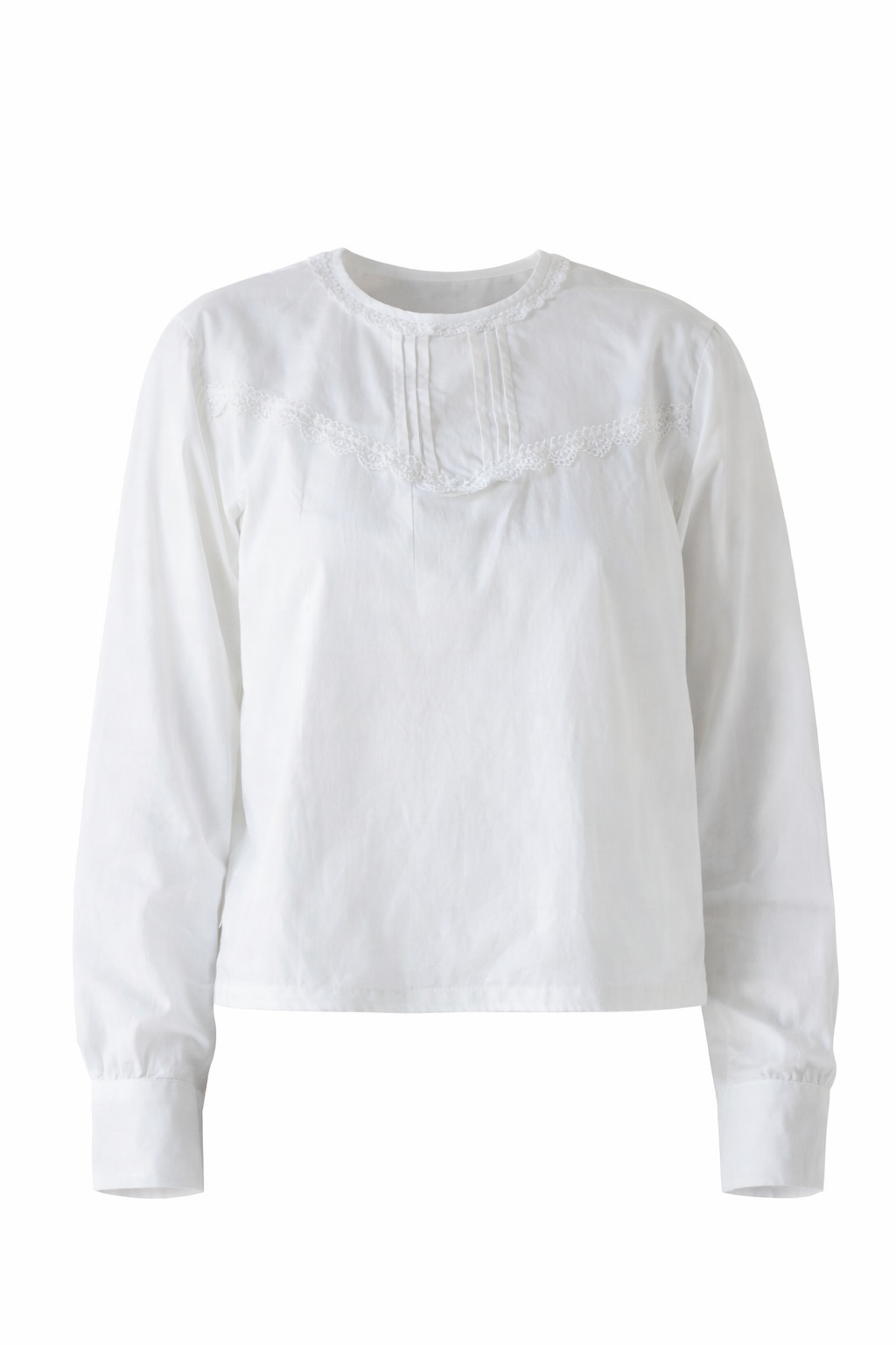 White with  joubert blouse
