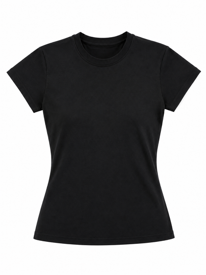 Short Sleeve Cotton Undershirt | تيشيرت داخلي قطن