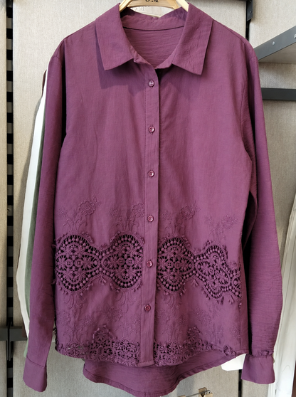 Blouse with joubert