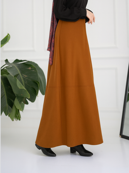 Half cloche camaly winter skirt